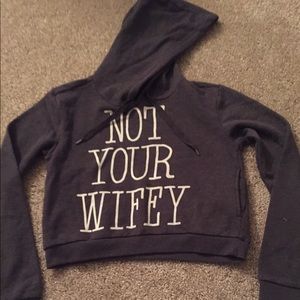 Forever 21 size small sweatshirt with huddy